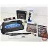 Image 1 : Combo (10pcs) : Ford Tray ; Leather Coaster Set ; Harley Davidson Gift Package ; Ford Melamine Drink