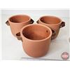 Image 5 : Light Up Globe w/Terracotta Planters (3)  (Globe Measures : 13"H)
