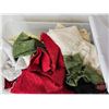 Image 2 : Store Display Doilies/Placemats/Clothes w/Tote (Tote Measures : 12"H x 22"W x 16"H)
