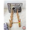 Image 6 : Home Décor Signs (6) w/Plate Holder  (Largest Sign Measures : 9-1/2"H x 9-1/2"W)