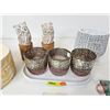 Image 7 : Décor Combo : Plant Pots (3) ; Candle Holders (3) ; Variety of Fridge Magnets ; Address Books (2)