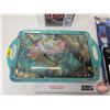 Image 4 : Combo : Fish Tray ; Calgary Flames BBQ Set & Napkin/Candle Set (Tray Measures : 11-3/4"W x 19"L)