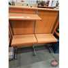 Image 2 : Modular Retail Shelving Unit on Castors c/w 11 Shelves (Measures : 55-1/2"H x 50-3/4"W x 31"D)