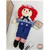 Image 2 : Raggedy Andy Doll w/Box (Box Measures : 6"H x 12"W x 24"D)