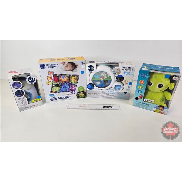 Children Toy Combo (4) including Bluetooth Speaker ; Night Light ; Snuggly Blanket & Night Trainer