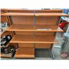 Image 3 : Modular Retail Shelving Unit on Castors c/w 15 Shelves (Measures : 55-1/2"H x 50-3/4"W x 31"D)