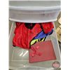 Image 4 : Plastic Rolling Storage Tower w/Contents  (Measures : 40"H x 13-1/2"W x 17"D)