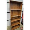 Image 2 : Pressboard Book Case  (Measures : 71-1/2"H x 28"W x 12"D)