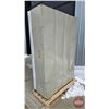 Image 3 : Metal GSW Lockers (Set of 4)  (Note : Damage Back Corner) (Measures : 72"H x 48"W x 18"D)