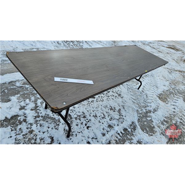 Folding 8ft Table