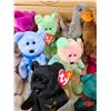 Image 4 : Wooden Crate Lot : Beanie Baby Collection (25)  (Crate Measures : 10-1/2"H x 19"W x 12"D)