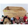 Image 9 : Wooden Crate Lot : Beanie Baby Collection (15)  (Crate Measures : 10-1/2"H x 19"W x 12"D)