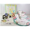 Image 1 : Baby Combo (10pcs) : Baby Playtivity Mats (2) ; Canvass Sign ; Night Light ; etc (Canvas Sign Measur