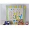 Image 7 : Baby Combo (10pcs) : Baby Playtivity Mats (2) ; Canvass Sign ; Night Light ; etc (Canvas Sign Measur