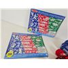 Image 2 : International Checker Set, Velvet Sticker Books (2) & Toy Arrows (6) (Toy Arrows Length : 24"L)