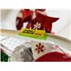 Image 8 : Christmas Decorations w/Basket Stand (Stand Measures : 32"H)