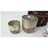 Image 5 : Home Décor Combo (11pcs) : Candle Holders, Basket, Décor Balls, etc