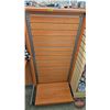 Image 3 : Modular Retail Shelving Unit on Castors c/w 5 Shelves (Measures : 55-1/2"H x 26-1/2"W x 30-1/2"D)