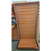 Image 4 : Modular Retail Shelving Unit on Castors c/w 5 Shelves (Measures : 55-1/2"H x 26-1/2"W x 30-1/2"D)