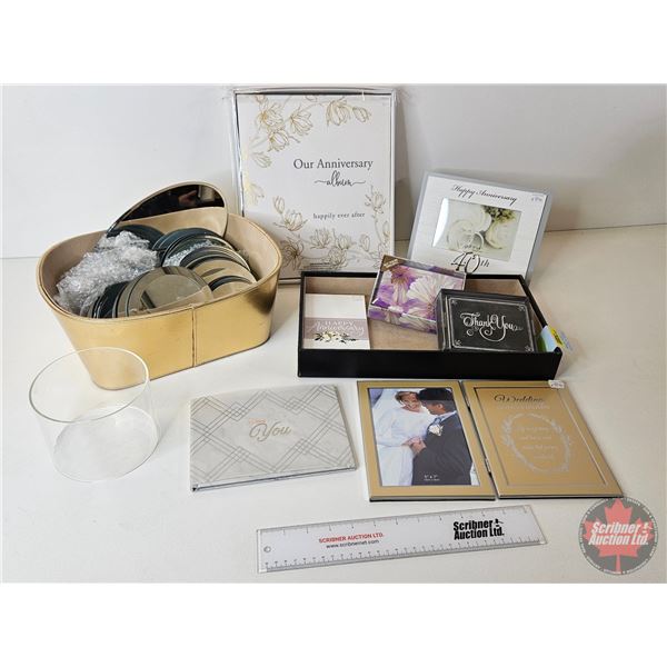 Combo (56 pcs)  : Anniversary & Mirror Coasters