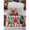 Image 6 : Christmas Décor Combo (64pcs) : Shaped Dishes; Tree Ornaments ; Batt Op Candle ; Cards ; etc