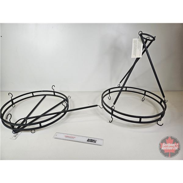 Craftsman Lantern Chandelier Holder (2)  (Measures : 20"Dia)