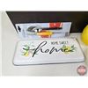 Image 8 : Kitchenware : Yellow/Green Theme (22 pcs) : Spoons, Lemon Cup, Lemon Bowl, Avocado Knife, Signs, etc