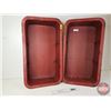 Image 3 : Tin Tubs (2) (Red)  (Measure : 8"H x 17"W x 31"D)