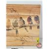 Image 4 : Wooden Wall Art : Sing to Him A New Song  (Measures : 14"H x 24"W)