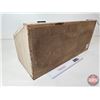 Image 6 : Vintage Style Wooden Tea Bag Organizer w/Drawer (Measures : 10"H x 22"W x 9"D)