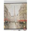 Image 3 : Large Framed Canvas Wall Art : Paris  (Measures : 31"H x 41"W)
