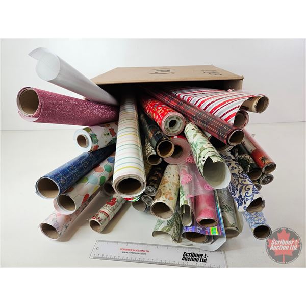 Large Variety of Giftwrap Rolls (37)