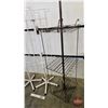 Image 2 : Rotating Wire Store Display Racks (3)  (Tallest Measures : 72"H)