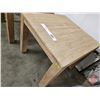 Image 2 : Wooden Store Display Table  (Measures : 30-1/2"H x 35-1/2"W x 35-1/2"D)
