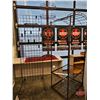 Image 1 : Store Display Wire Racks (4) (Black/Brown) :  - Arch - Flat Black w/Hooks  - 5 Tier Round  (Tallest 