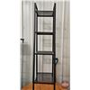 Image 4 : Home Décor Wire/Metal Racks (3) : Rolling Teal Cart, Counter Top Basket & 4 Tier Storage Rack (Talle