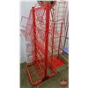 Image 2 : Store Display Wire Racks (Red/Purple) (Tallest Measures : 69"H)