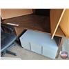 Image 6 : Large Office Bulk Buy :  - Desk  - Cork Boards (3) - Office Chairs (2) - Printer Table - Platform Ba