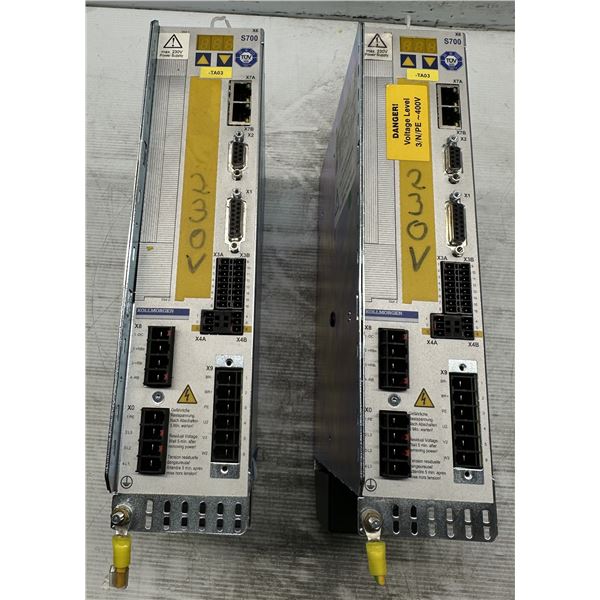 (2) Kollmorgen #S70362-NANANA ServoStar Drives