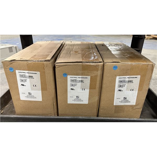 (3) Control Techniques #115U3B306BAAEA115190 Servo Motors