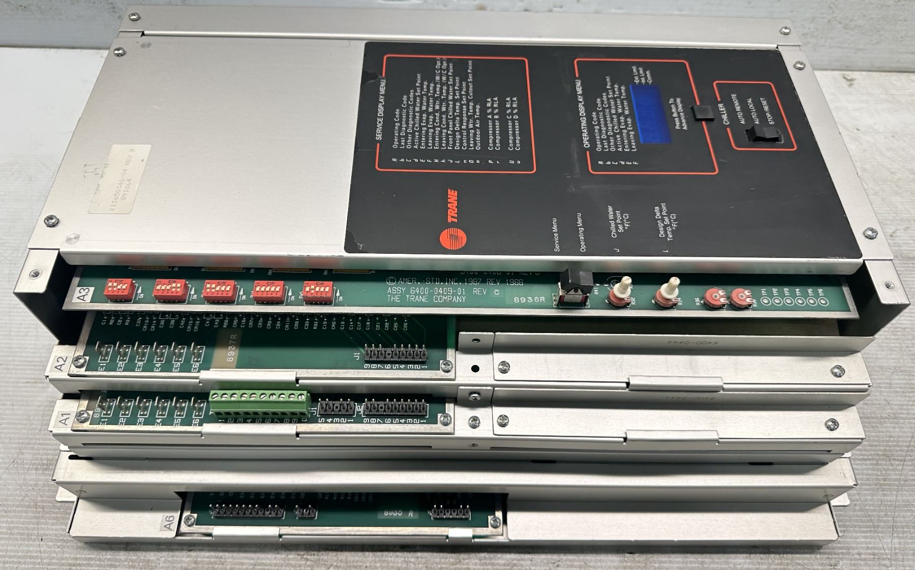 Trane Xm30 Module Trane #X13650346-04 Rev. B Chiller Controller/Control Module