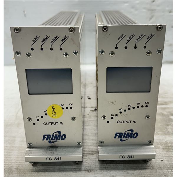 (2) Frimo #FG 841/002-08-40-0150US 270 Volt Digital Ultrasonic Generators