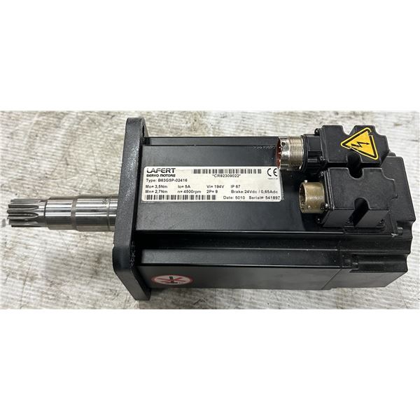 Lafert #B63G5P-02416 Servo Motor