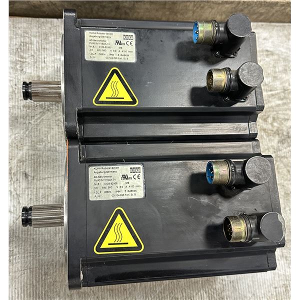 (2) Kuka #00-104-698/PMA53V-Y15DA-74 AC-Servo Motors