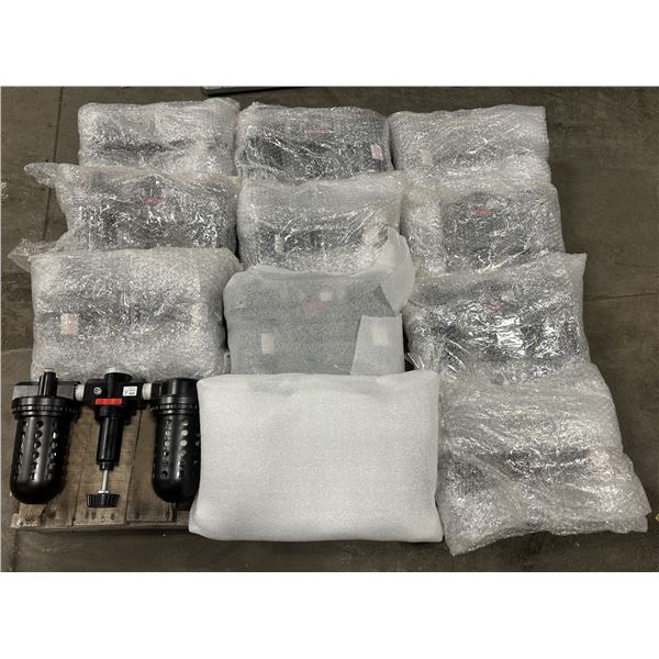 Lot of (12) Dixon #R30-08R  & #L30-08R Filter Regulator Combo Units