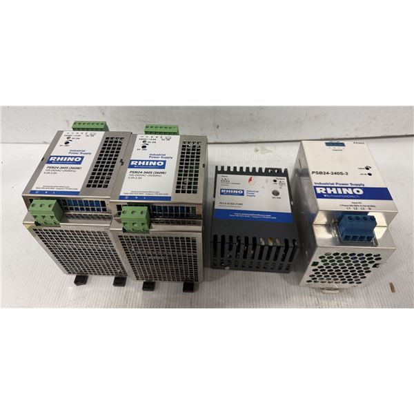 Lot of (4) Rhino Power Supplies