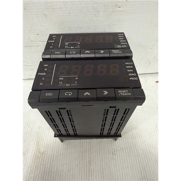 (2) Omron #K3NX-VDA1-B2 Digital Displays