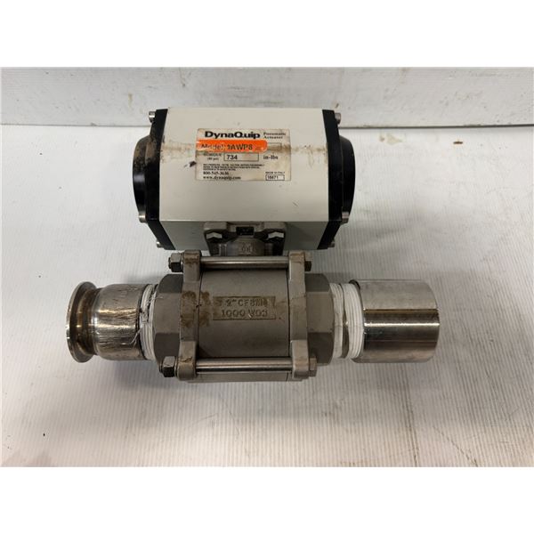 Dynaquip #1AWP8 Pneumatic Actuator