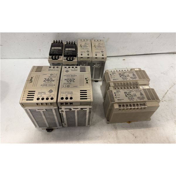Lot of Omron Power Supplies