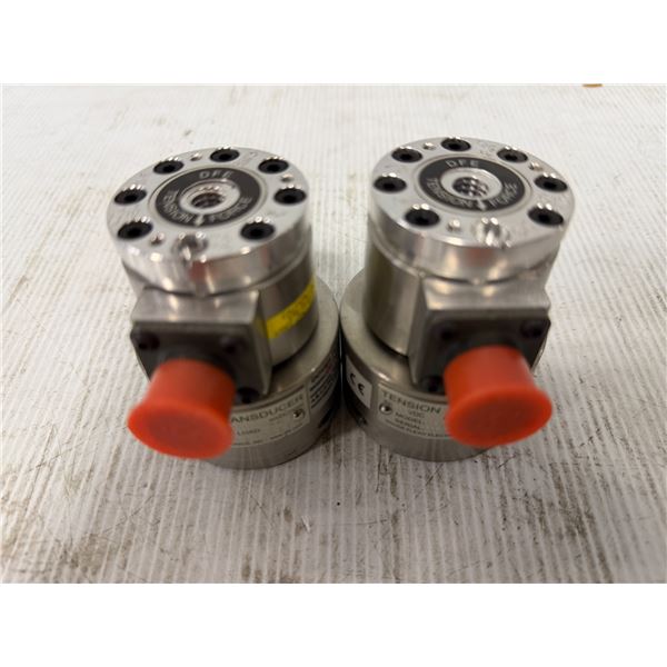 Lot of (2) Dover Flexo Electronics Tension Transducers #C0DS & #C0D